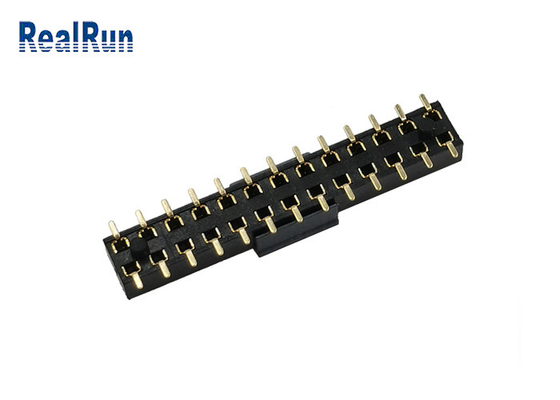 conector plástico del PWB de la posición del aislador 2x13P de la altura 3.5m m del jefe femenino de 2.54m m SMT