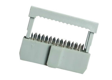 Hembra del zócalo del Pin IDC del equipamiento médico 14 2,54 milímetros de alambre para subir al conector