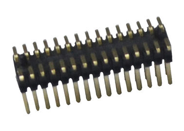 tipo de SMT de la fila del doble del conector del jefe del Pin 2x15 30 conector de la echada de 0,8 milímetros