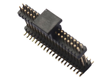 Tipo dual de SMT del conector del jefe del Pin de la fila