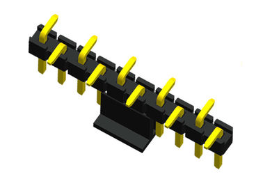 altura 2A PBT de SMT 2.0m m del CASQUILLO de la fila del conector masculino del jefe de 10P PA6T sola