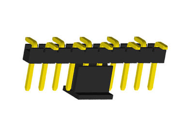 altura 2A PBT de SMT 2.0m m del CASQUILLO de la fila del conector masculino del jefe de 10P PA6T sola