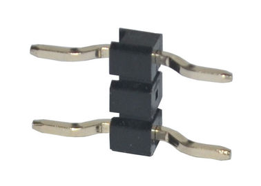 SGS incombustible horizontal 3A DC500V de PA6T Pin Header Connector Double 3P