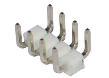 Tipo del grado U de la fila 90 de la echada 2.54m m del conector del jefe del Pin del blanco 4 solo