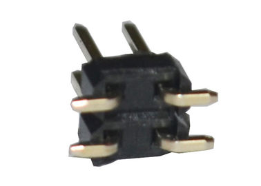 Conector dual del jefe de SMT de la fila de 4 Pin 2,54 milímetros del jefe de resistencia de aislamiento femenina