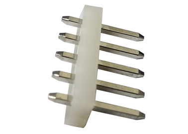 180 solo conector pin 3,96 milímetro X del conector 5 del jefe del Pin de la fila del grado 3,2 milímetros