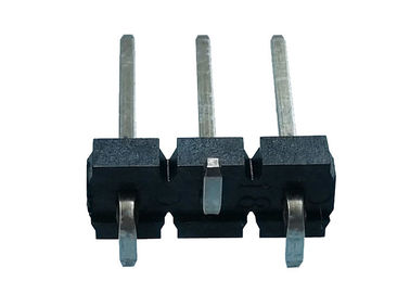 Solo tipo echada de SMT del conector del jefe del Pin de la fila de 3 Pin del negro 5.08x2.5m m