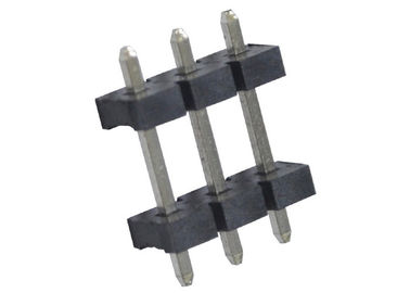 Poliéster femenino recto del jefe 3P del SGS Pin Header Connector 5.08X2.5m m