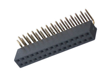 Resistencia de fuego femenina de ángulo recto del Pin del conector 30 del jefe para la electrónica