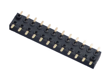 Conector femenino del jefe de SMT fila dual de la echada de 2,0 milímetros para el equipamiento médico