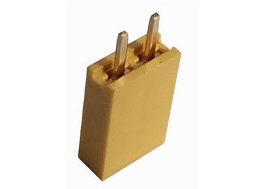 Tablero del PWB 2,54 milímetros del solo de la fila 16 del conector hembra de tipo recto jefe del Pin