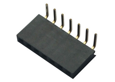 Conector femenino del jefe de la sola fila