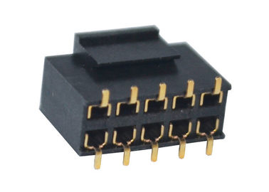 Conector femenino del jefe de la fila doble