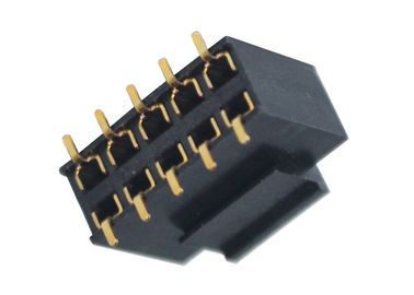 Conector femenino del jefe de la fila doble