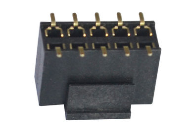 Conector femenino del jefe de la fila doble