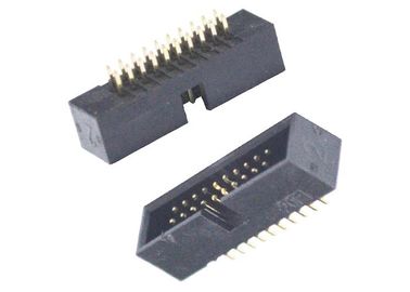 alambre superficial del soporte de 1.27m m para subir al flash del oro del conector filas de 180 grados dos