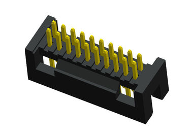 Alambre recto de 20 del Pin de la caja del jefe del conector conectores del PWB para subir 1.27m m