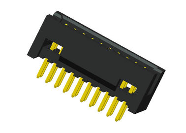 Alambre recto de 20 del Pin de la caja del jefe del conector conectores del PWB para subir 1.27m m