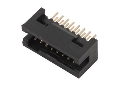 Alambre recto de 20 del Pin de la caja del jefe del conector conectores del PWB para subir 1.27m m