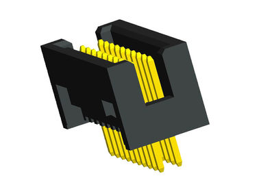 Alambre recto de 20 del Pin de la caja del jefe del conector conectores del PWB para subir 1.27m m