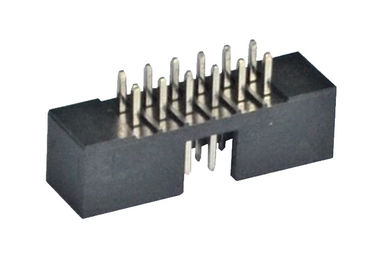 Zócalo recto del Pin de la echada 2x12 del grado 2.0m m del conector 180 del jefe de la caja del PWB de IDC