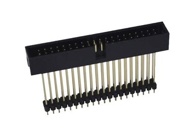 Tablero del PWB 2,0 milímetros de la echada del conector 40 del Pin de tipo recto plástico dual de la INMERSIÓN