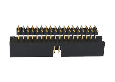 Jefe doble de la caja plástica 2,54 milímetros de tipo flash 3.0AMP de SMT del oro del tablero del PWB