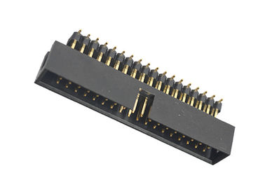 Jefe doble de la caja plástica 2,54 milímetros de tipo flash 3.0AMP de SMT del oro del tablero del PWB