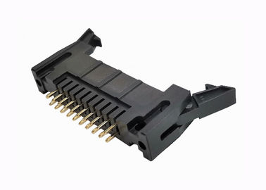 Oro/lata rectos del conector del jefe de 20 Pin sobre el recubrimiento de contacto del níquel