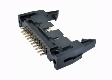 Oro/lata rectos del conector del jefe de 20 Pin sobre el recubrimiento de contacto del níquel