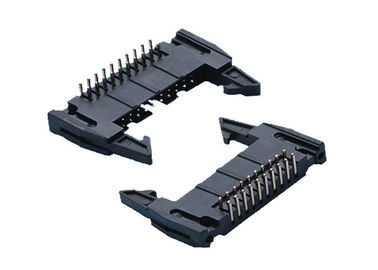 El conector cubierto de ángulo recto del jefe jefe de 90 grados fija Pin 20 de 2.54m m