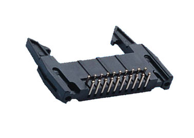 El conector cubierto de ángulo recto del jefe jefe de 90 grados fija Pin 20 de 2.54m m