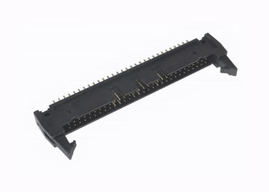 Conector cubierto de alta temperatura del jefe 2,54 Pin de la echada 60 del milímetro 180 grados