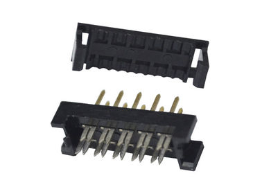 10 materiales masculinos del contacto del oro/del estañado del conector hembra del Pin Idc del jefe