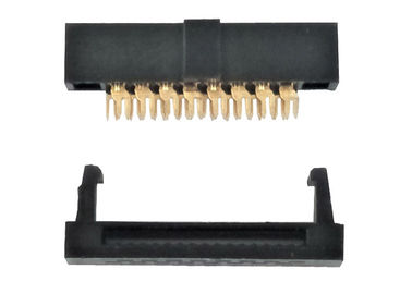 Ohmio femenino del conector los 30m del Pin Heade del conector 16 de la dislocación del aislamiento de IDC