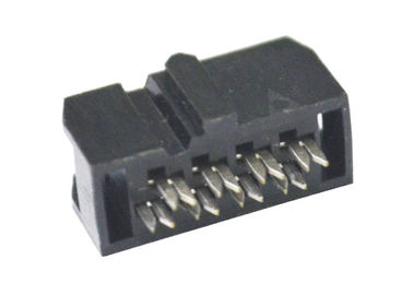 8 material femenino de los conectores de cinta de la placa de circuito del alambre del Pin IDC 2.54m m PBT