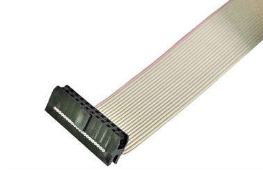 Material plano del PVC del Pin de la echada 20 de las asambleas de cable de cinta del tablero IDC del PWB 2.54m m