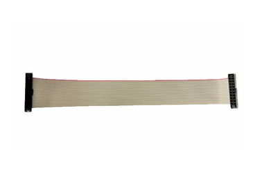 Material plano del PVC del Pin de la echada 20 de las asambleas de cable de cinta del tablero IDC del PWB 2.54m m