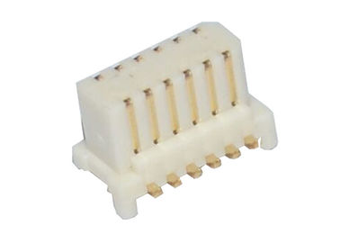 Tablero de 12 Pin para subir a los materiales del contacto del chapado en oro del jefe del Pin de SMT del conector