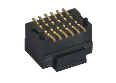 Tablero de PA9T LCP H4.0 milímetro para subir al tipo femenino del jefe 2*6P SMT de la echada de los conectores los 0.8Mm