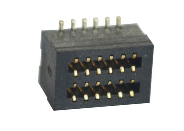 Tablero de PA9T LCP H4.0 milímetro para subir al tipo femenino del jefe 2*6P SMT de la echada de los conectores los 0.8Mm