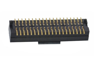 Material femenino del Pin SMT LCP de la echada 40 de los conectores pin 0.8m m de la placa de circuito