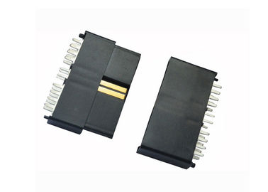 tablero del 1000M Ohm PA6T PBT al negro vertical del material de Seat LCP del conector del tablero