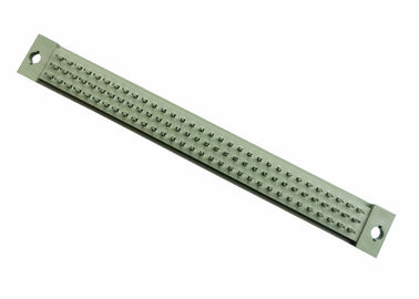Recto masculino del estruendo 41612 de la fila del triple del Pin de la INMERSIÓN 3X32 del conector del PWB del latón 96p
