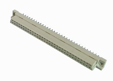Echada femenina del conector 2.54m m del estruendo 41612 de PBT fila doble recta de 180 grados