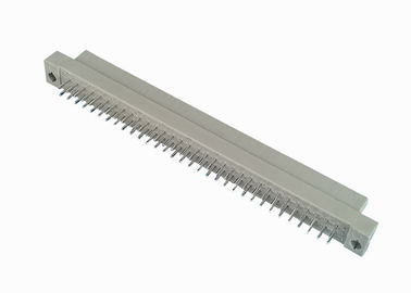 Echada femenina del conector 2.54m m del estruendo 41612 de PBT fila doble recta de 180 grados
