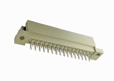 Jefe masculino del PWB del conector recto del estruendo 41612 oro/lata de 180 grados sobre el níquel