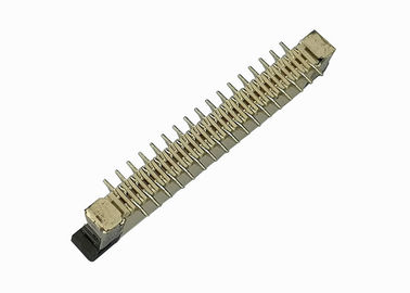 Conector de cable de alta velocidad de cinta de la flexión de SMT, 34 conector 0.5m m del Pin FPC