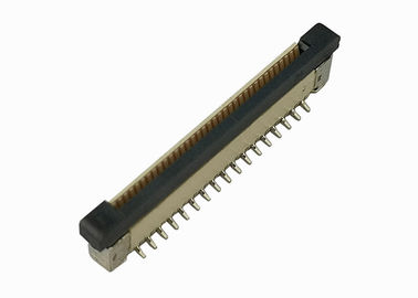 Conector de cable de alta velocidad de cinta de la flexión de SMT, 34 conector 0.5m m del Pin FPC