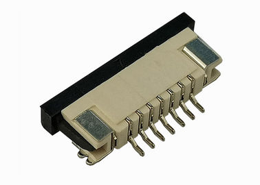 Pin flexible vertical horizontal de la echada 7 del conector 1m m del circuito impreso